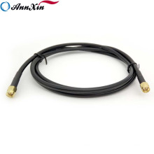 Câble coaxial RG58 de mâle de haute qualité de SMA à SMA mâle